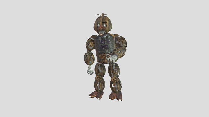 TRTF 3 Chica 3D Model