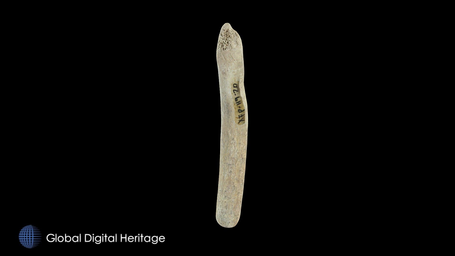 Bone Burnishing Tool, XFP-119, Sanak Island, AK