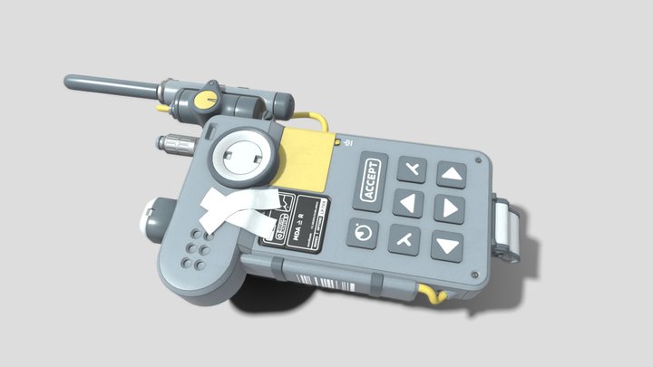 radio hardsurface practice 3D Model