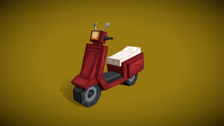 Scooter 3D Model