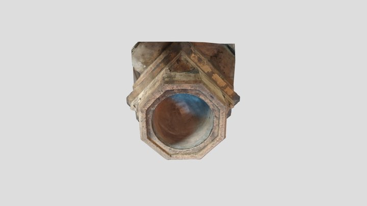St May's, East Riding. Font 3D Model