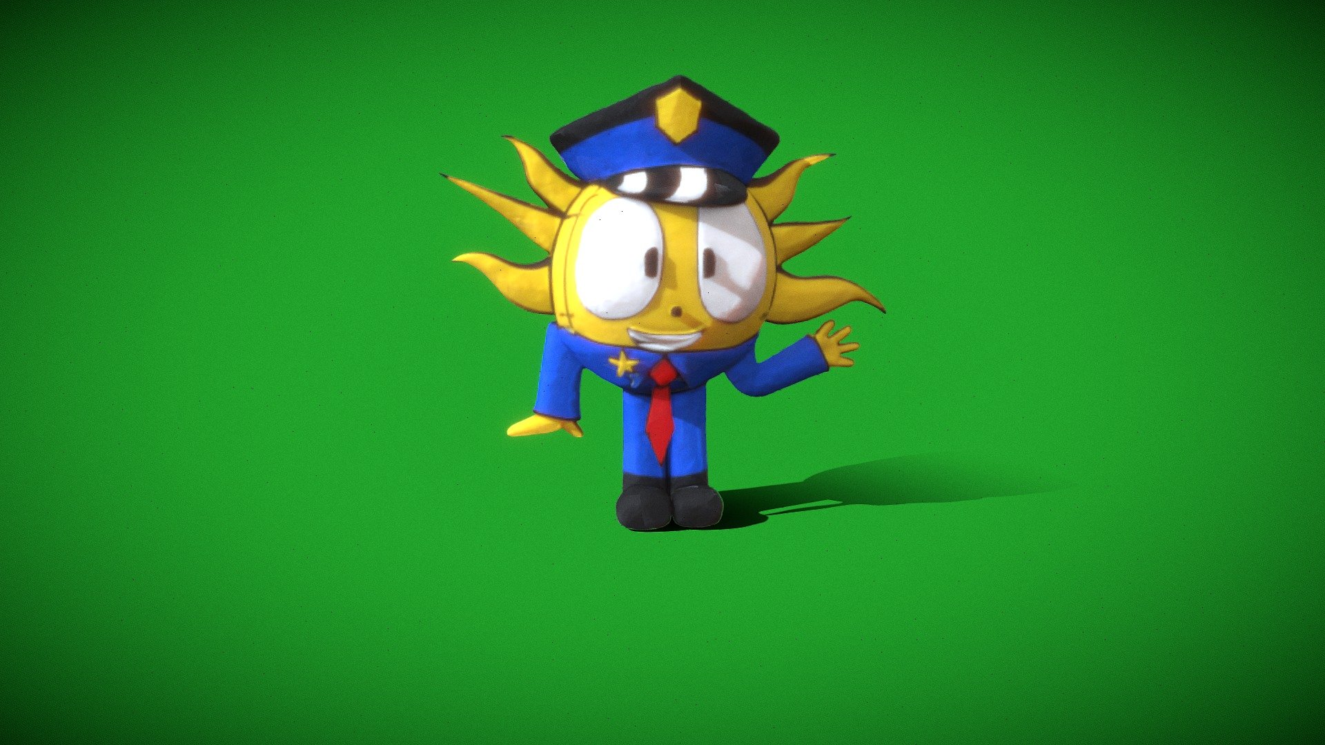 Sunny Officer Download Free 3D model by nihhonningyou2012 [e51effb