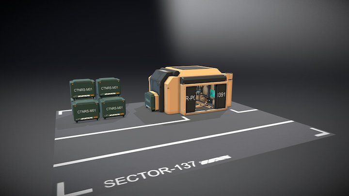 repair station 3D Model