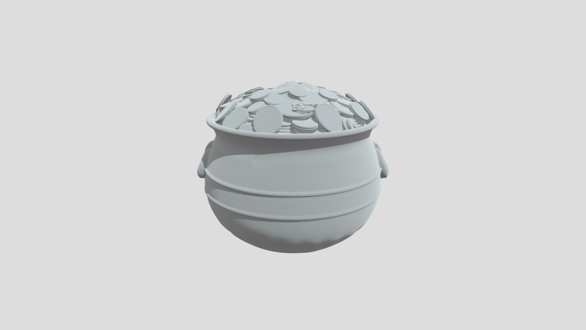 Cauldron of Gold - 3D model by catdevteam [e51f36a] - Sketchfab