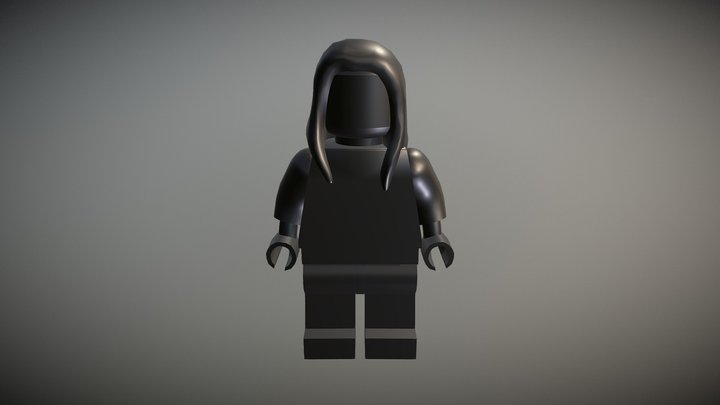 Lego Character - Alice 3D Model