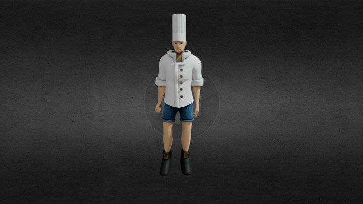 Chef 3D Model