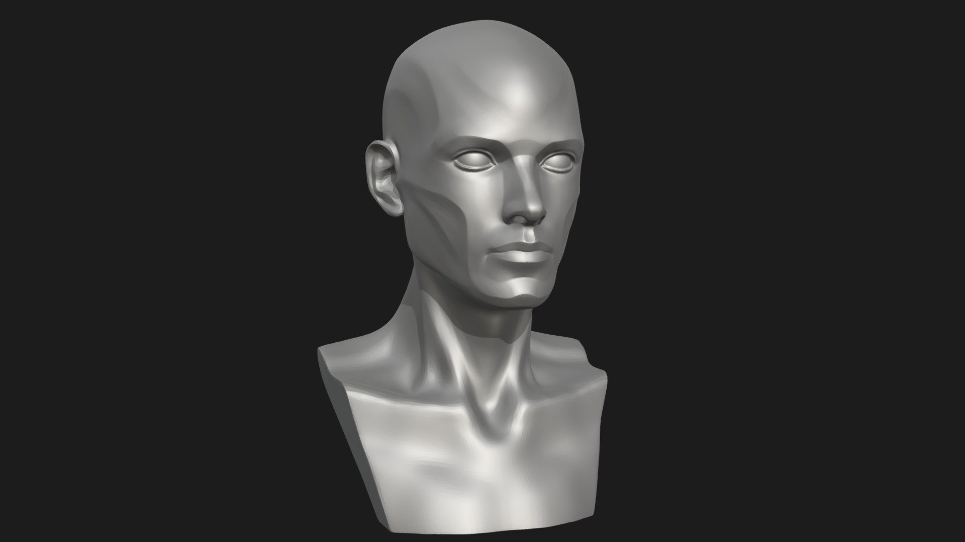 Binaural head design A - 3D model by C.J..Goldman [e5200e0] - Sketchfab