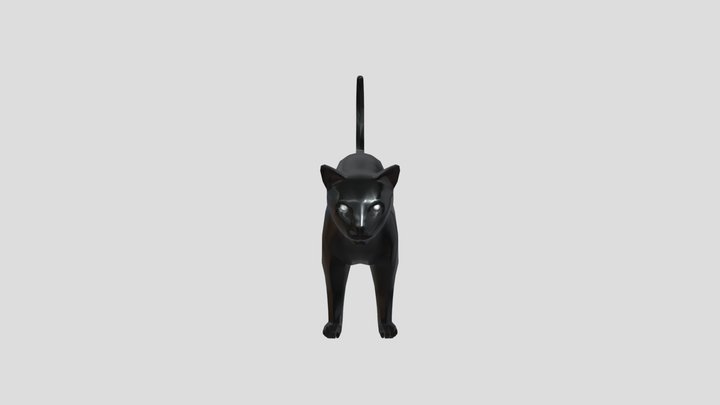 black cat 3D Model