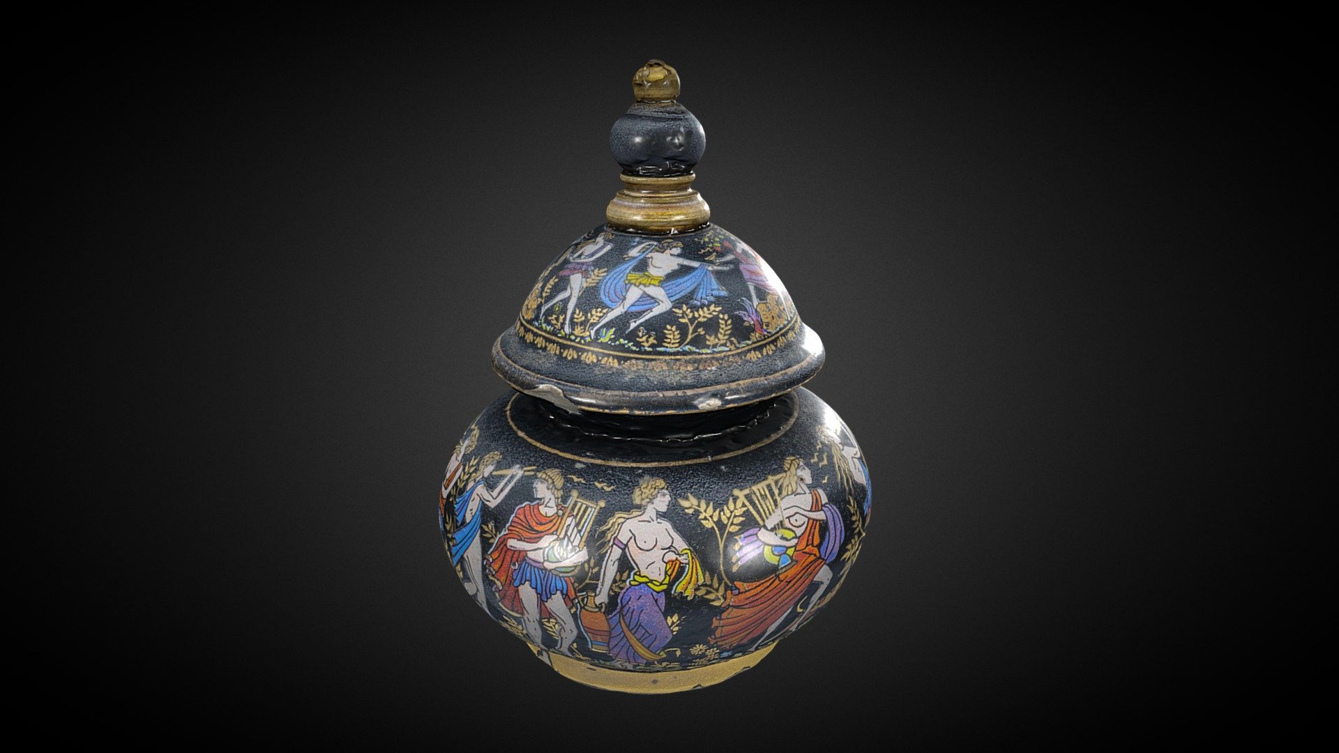 Glazed Jar
