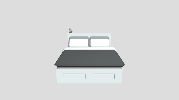 IKEA BED 3D Model