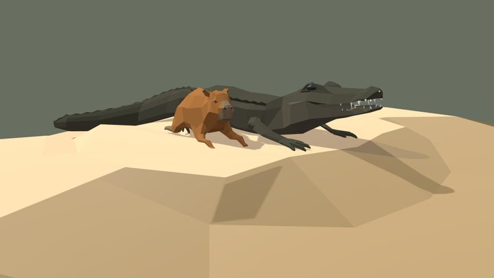 Low poly animals - A 3D model collection by oliaovi - Sketchfab