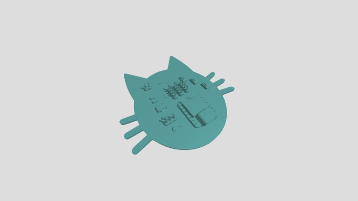 CAT_PCB 3D Model