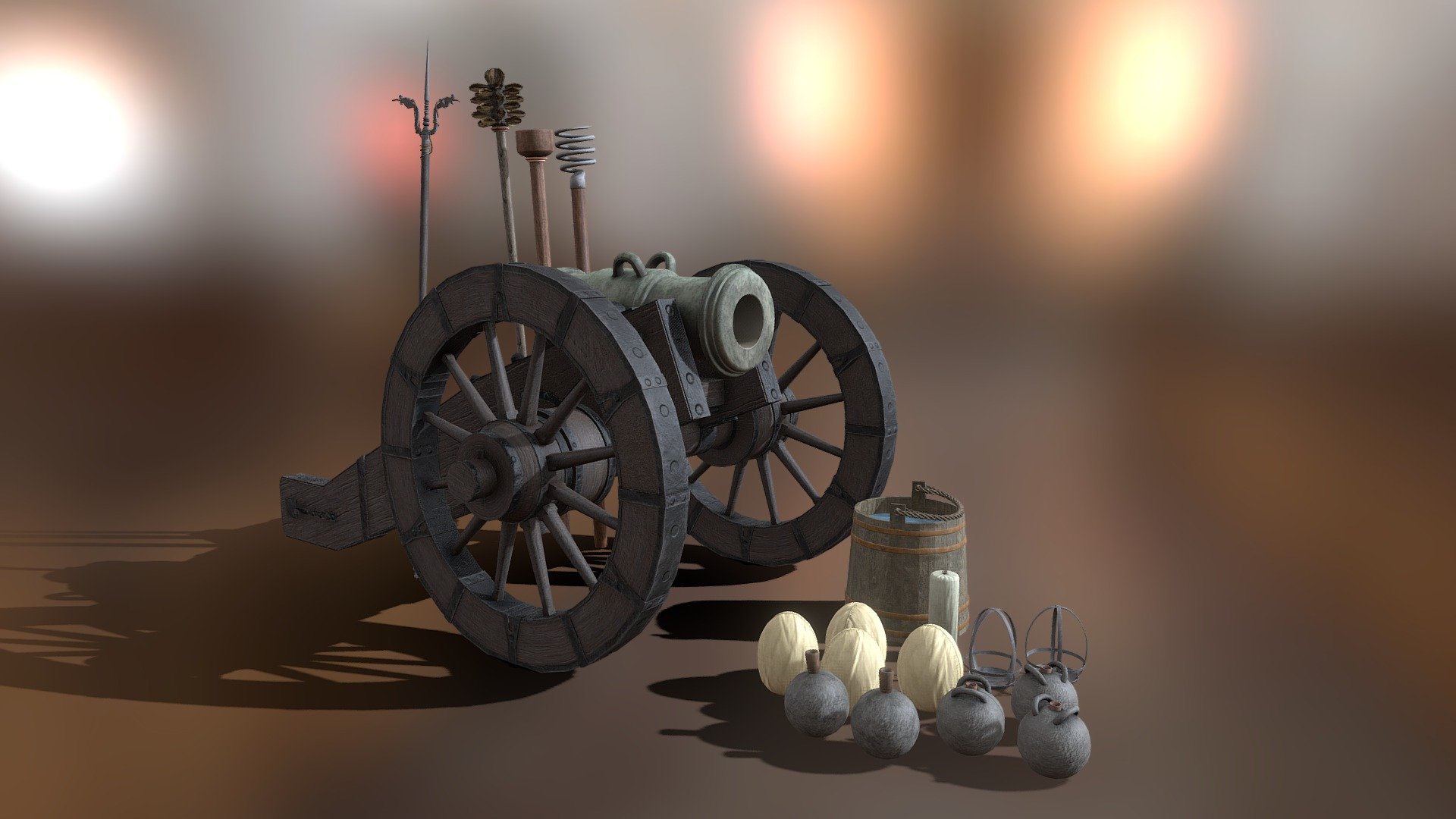 Mortar - 17th Century - 3D Model By Visualdimension [e5226f7] - Sketchfab