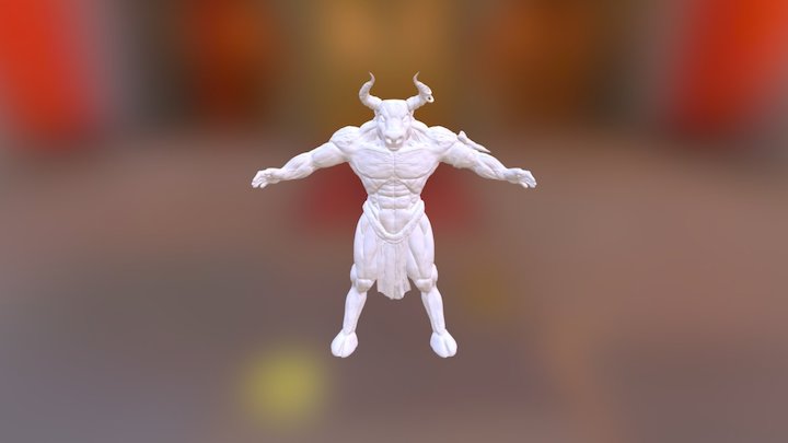 Minotaur 3D Model
