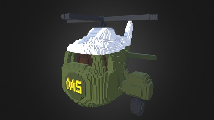 Presidential Helicopter (Marine 1) 3D Model
