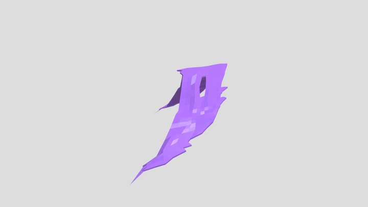 Paars Mask 3D Model
