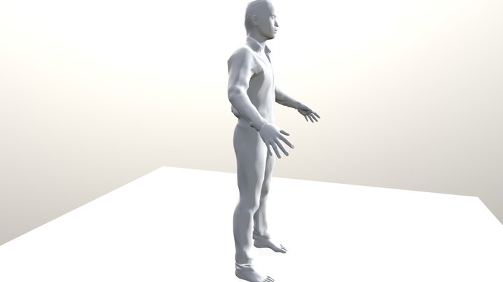 new man 3D Model