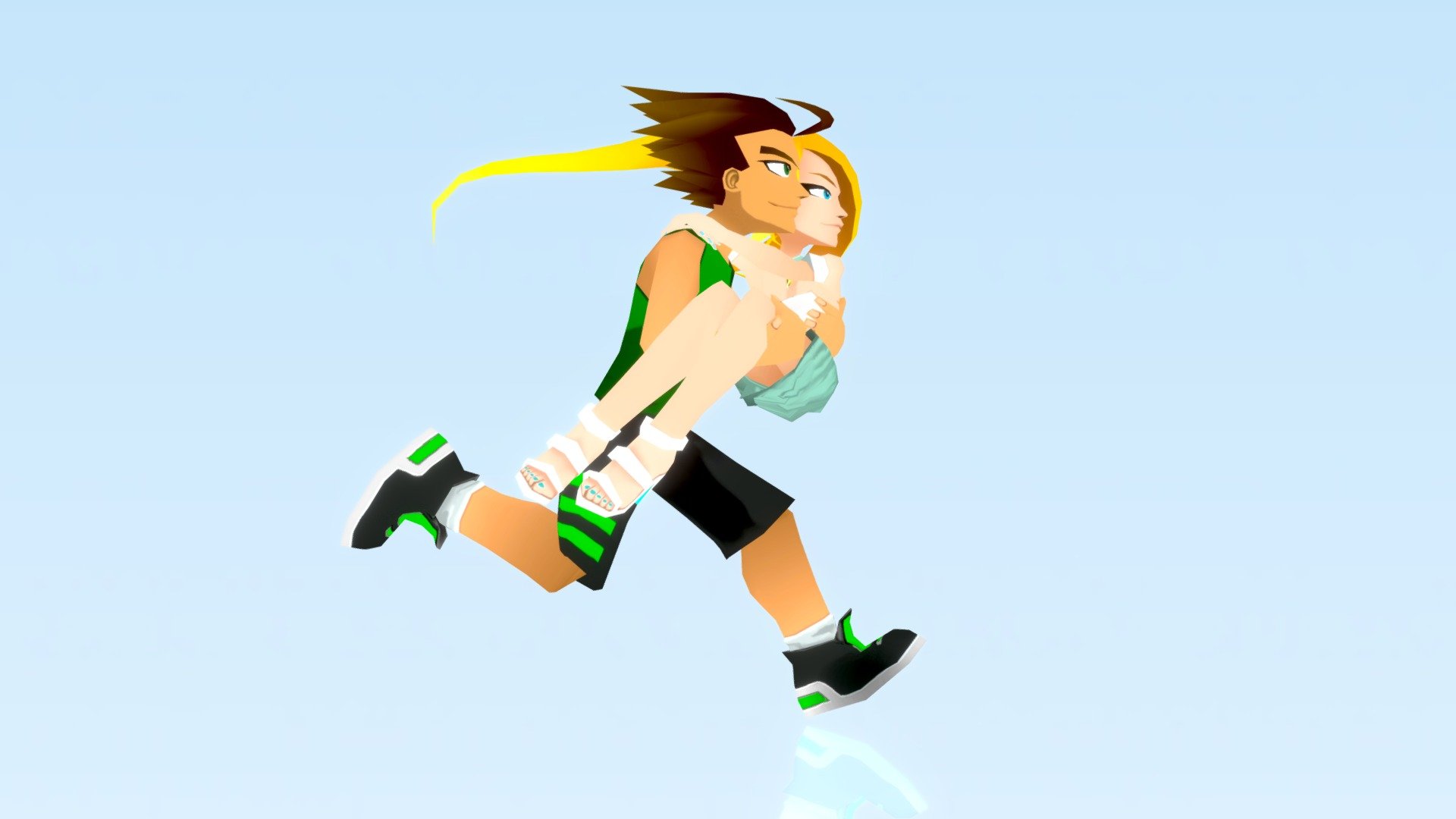 Going for a walk - 3D model by Kokusho [e526641] - Sketchfab