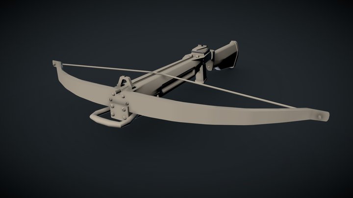Crossbow 3D Model