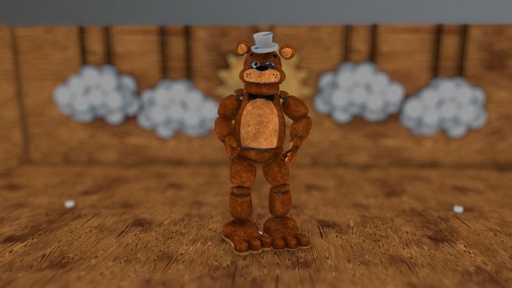 fnaf animation full 3D Model