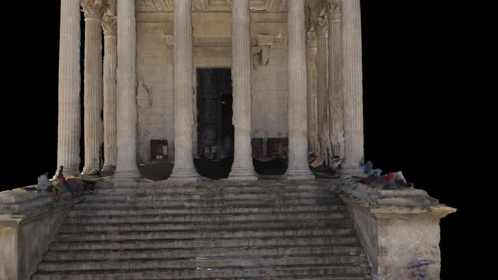 Maison Carree, Nîmes, southern France – Free 3D Model STL