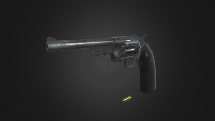 Revolver 3D Model