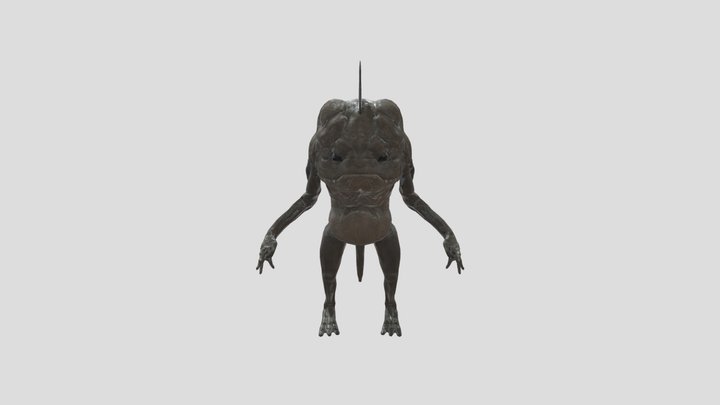 魚人 3D Model