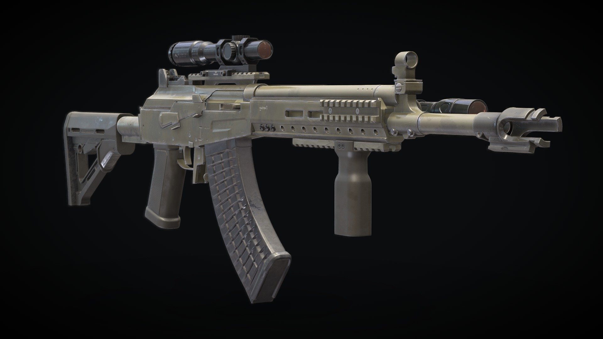 RK62 M3 - Assault Rifle - Buy Royalty Free 3D model by tuomaspaul ...