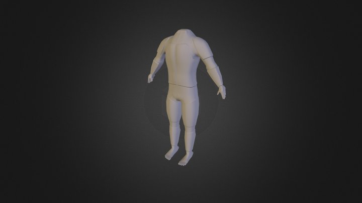 Human Sample 3D Model