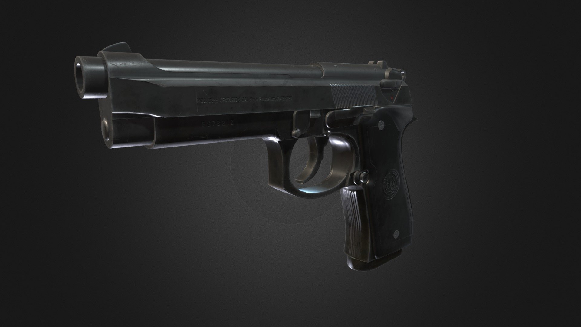 Beretta 92 Fs - Download Free 3D model by Ecler [e529e0d] - Sketchfab