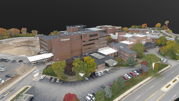 Emmet Drones - McLaren Hospital - Oct 10, 2018 3D Model