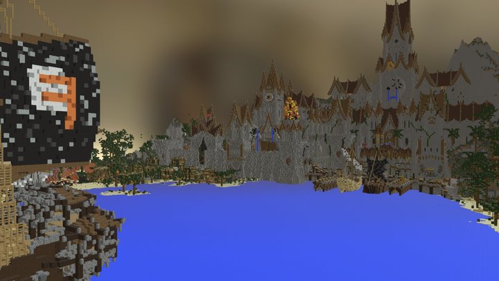 [Minecraft Timelapse] Saint Edward 3D Model