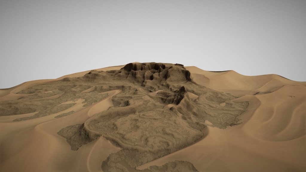 Mountainous Desert