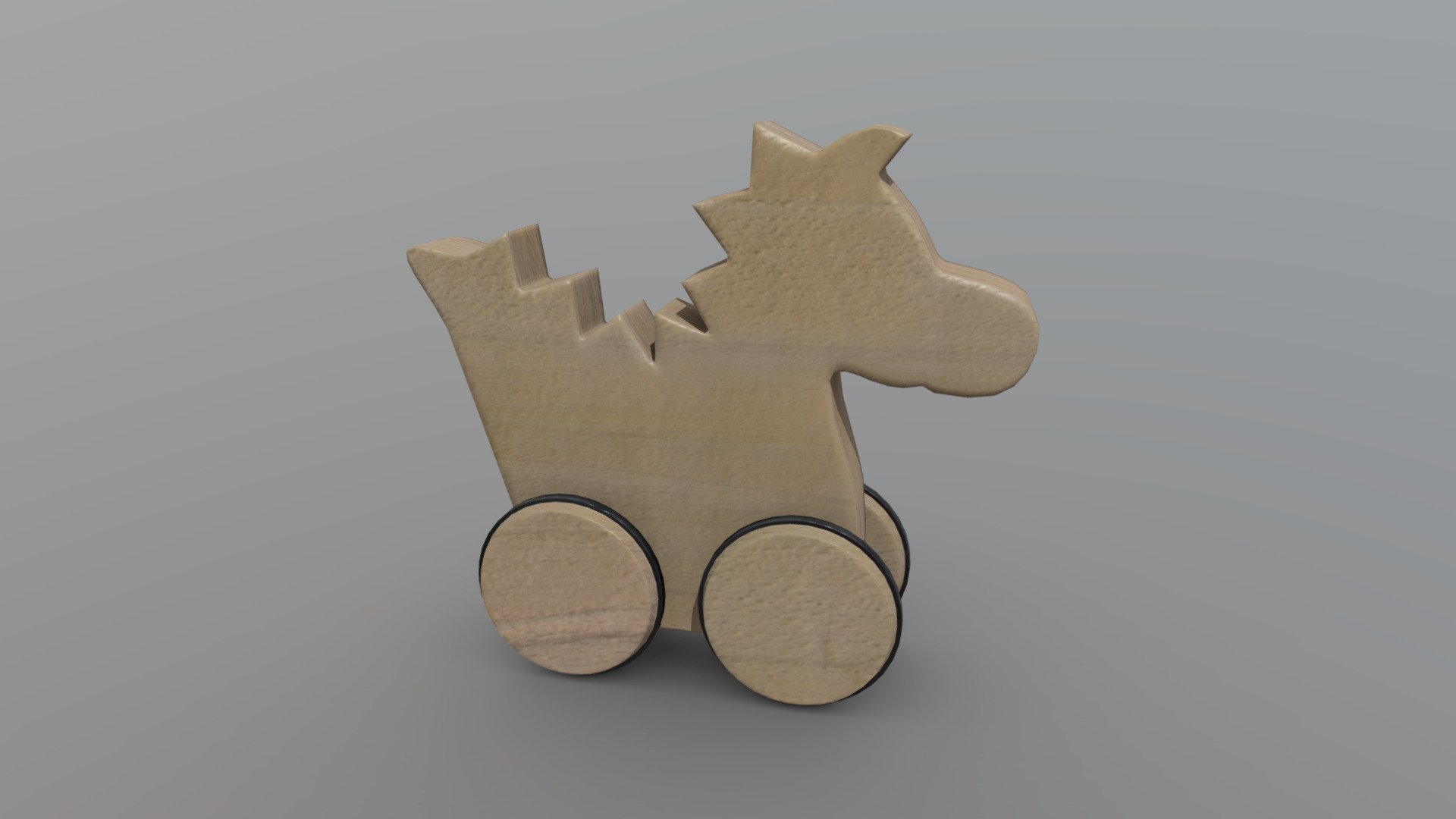 Wooden Dragon Toy