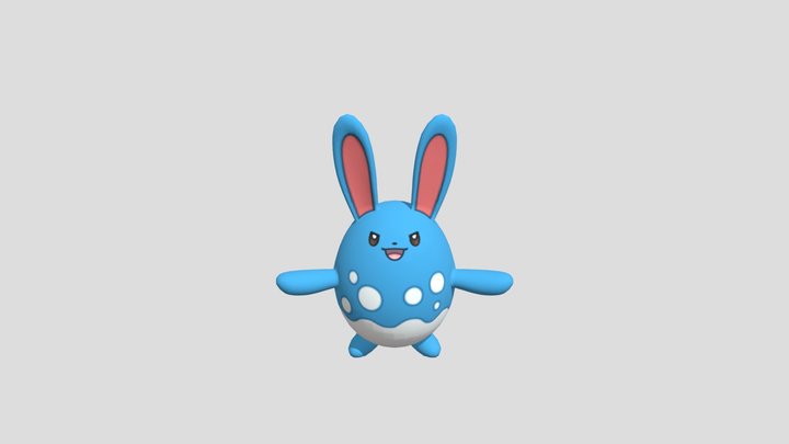 azumarill 3D Model