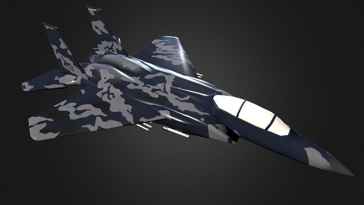 Mc Douglas F15 3D Model