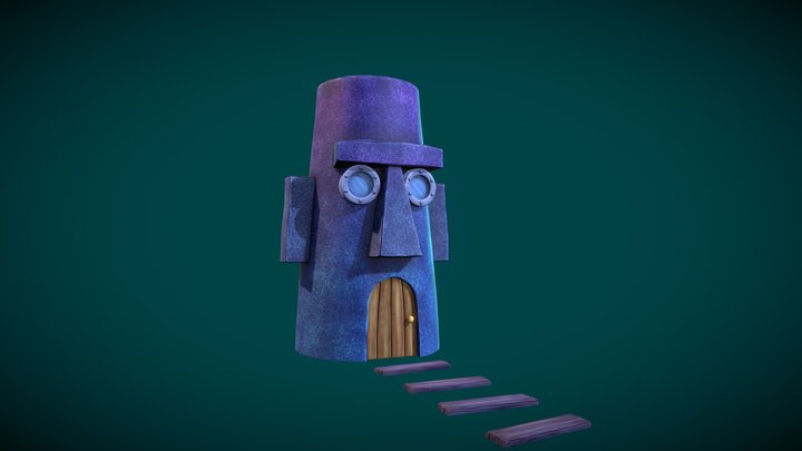 Squidward's Tiki | Bikini Bottom Tales 3D Model