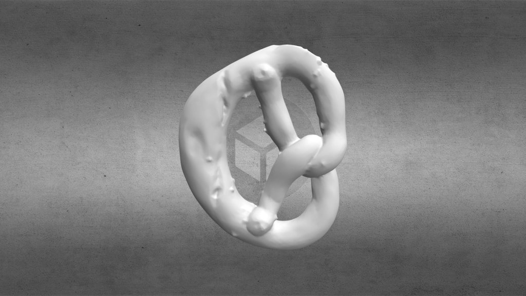 Brezel 1mm Originalgrösse