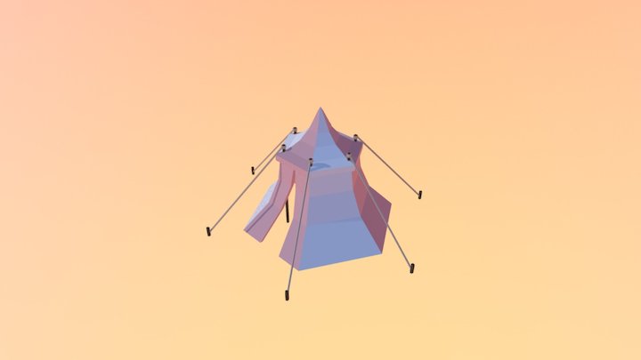 Trolling Around - Tent 3D Model
