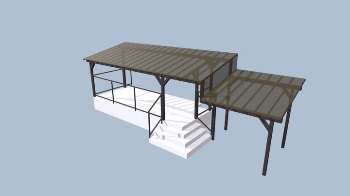 Навес _1 3D Model