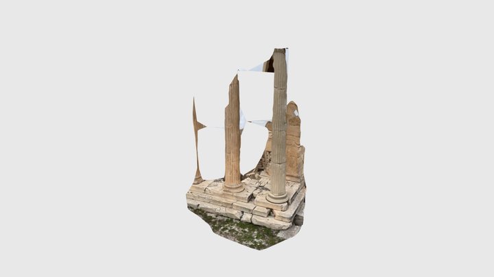 Parthenon Corner 3D Model