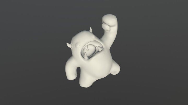 Amateur Melvin Model 3D Model