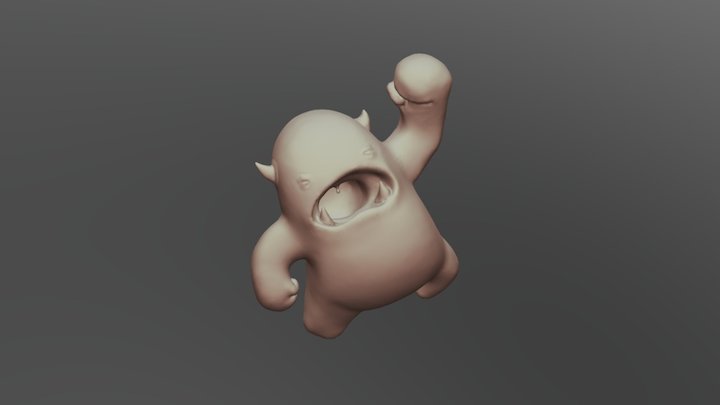 Melvin Sculpt 3D Model