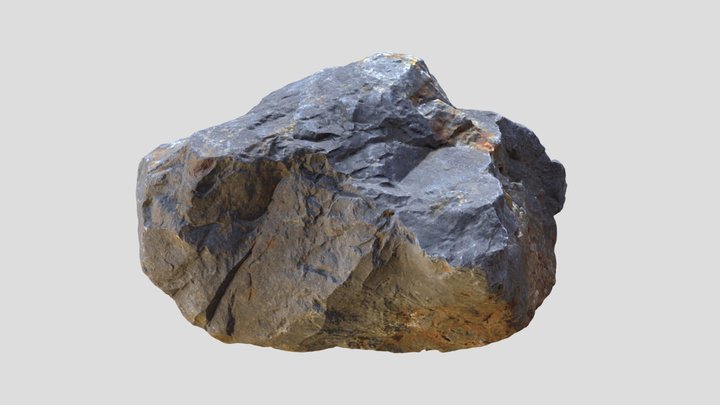 Alaskan CliffRock 6 PBR game ready LODs Free