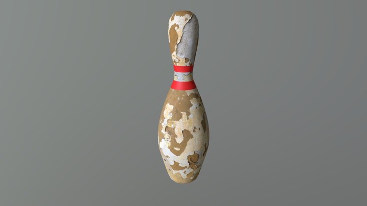 Bowling pin 3D Model