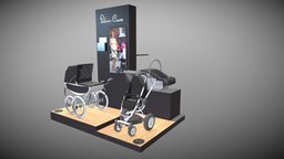 Silver Cross Large Display - 3D model by clarity_retail [e53139b ...