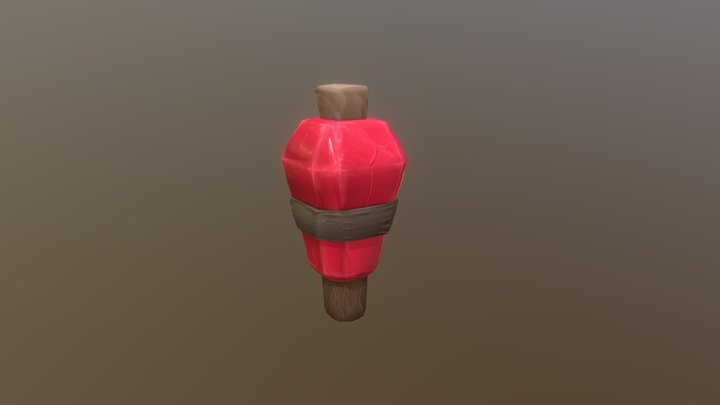 Warcraft Potion 3D Model