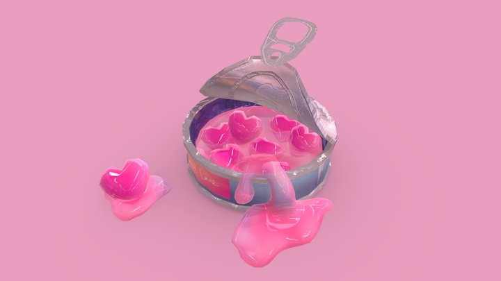 Love potion in a can <3 3D Model