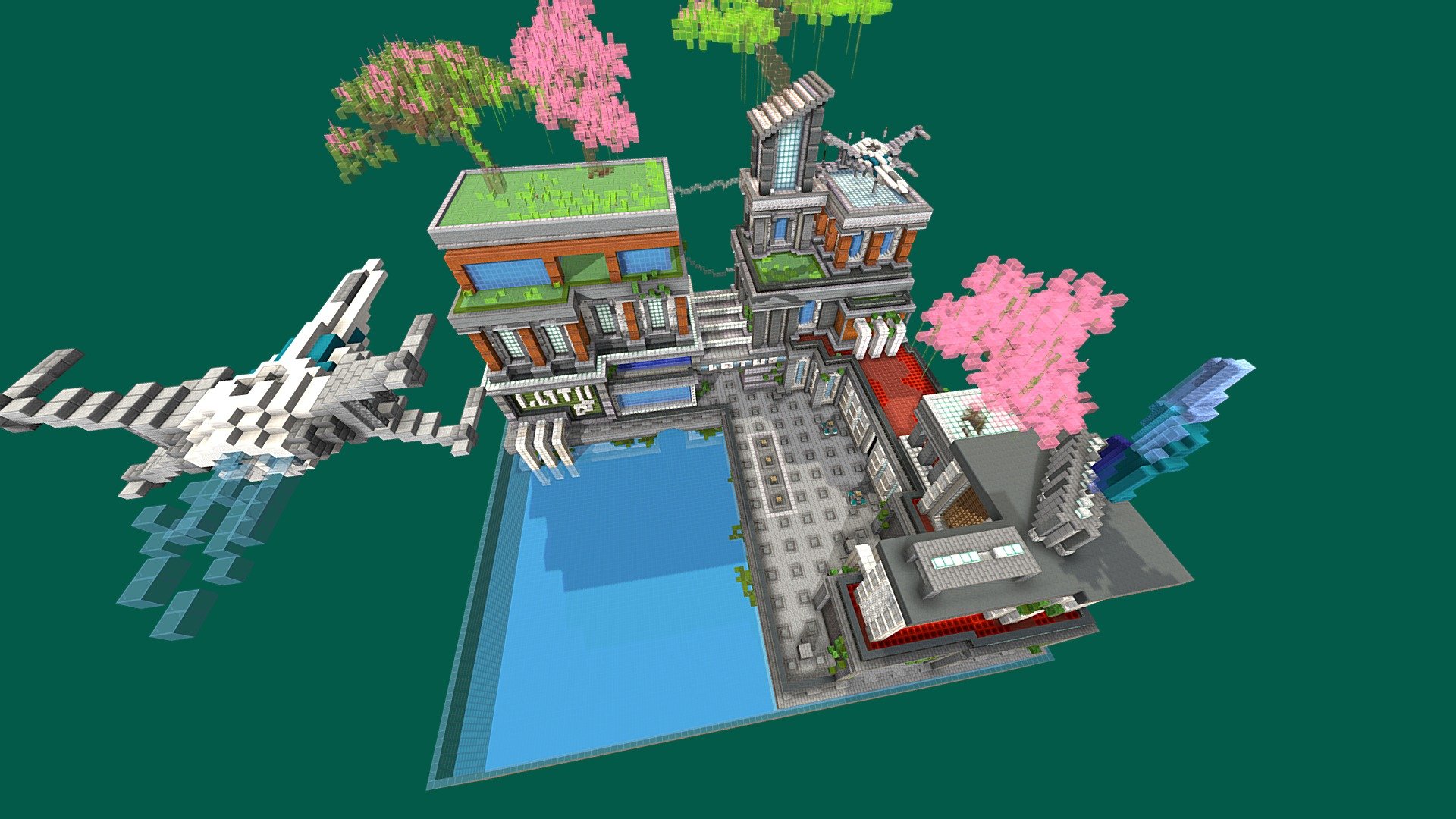 PixelMine | SciFi Spawn - 3D model by PixelMine [e5336be] - Sketchfab