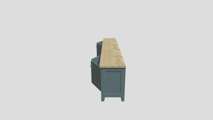 630 TV STAND 3D Model